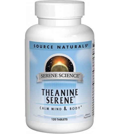 Source Naturals Theanine Serene with GABA - 120 Tablets