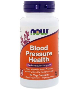 NOW Supplements, Blood Pressure Health, 90 Veg Capsules