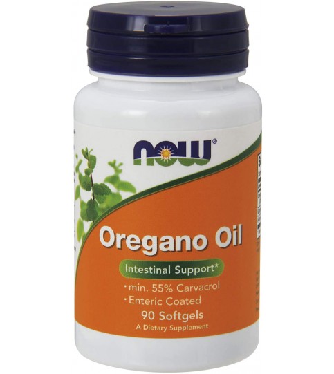 NOW Supplements, Oregano Oil with Ginger and Fennel Oil,  90 Softgels