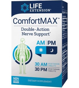 Life Extension ComfortMAX, 30 AM PM Vegetarian Tablets