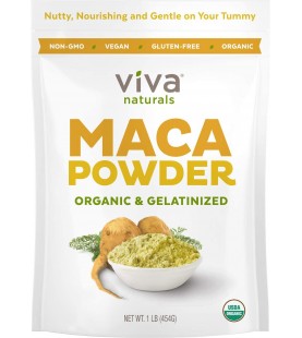 Organic Maca Powder - 16 Ounces (1 LB)