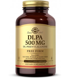 Solgar – DLPA 500 mg, 100 Vegetable Capsules