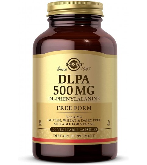 Solgar – DLPA 500 mg, 100 Vegetable Capsules