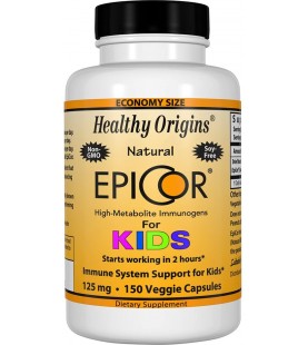 Healthy Origins EpiCor for Kids 125 mg, 150 Veggie Caps