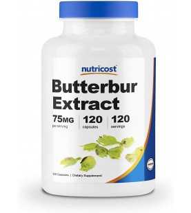 Nutricost Butterbur Extract Capsules 75mg, 120 Capsules