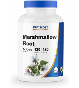 Nutricost Marshmallow Root 500mg, 120 Veggie Capsules