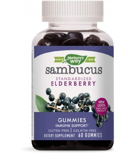 Nature's Way Sambucus Elderberry 60 Gummies 