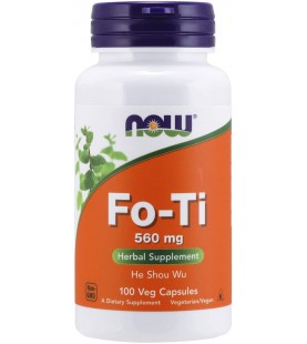 NOW Supplements, Fo-Ti (Ho Shou Wu) 560 mg, 100 Veg Capsules