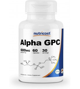 Nutricost Alpha GPC 300mg, 60 Capsules