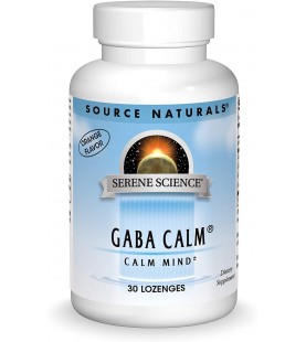 Source Naturals Serene Science, GABA Calm - 30 Lozenges