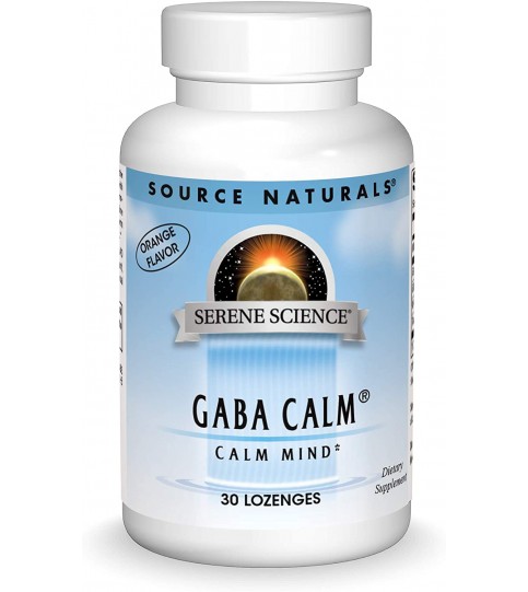 Source Naturals Serene Science, GABA Calm - 30 Lozenges