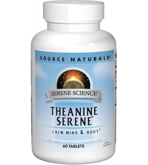 Source Naturals Theanine Serene with GABA - 60 Tablets