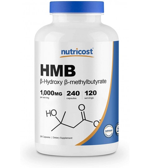 Nutricost HMB 1000mg (240 Capsules)