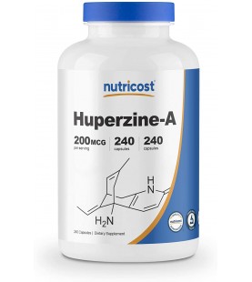 Nutricost Huperzine A Capsules 200mcg, 240 Capsules