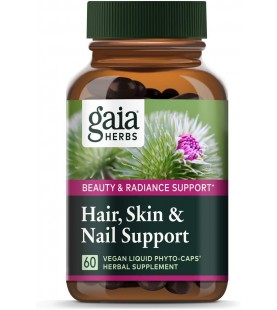 Gaia Herbs Hair, Skin & Nail Support, 60 Count