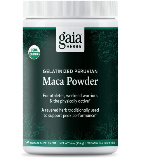Gaia Herbs Organic Maca Powder, 16 Ounce