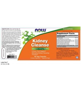 NOW Supplements, Kidney Cleanse, 90 Veg Capsules