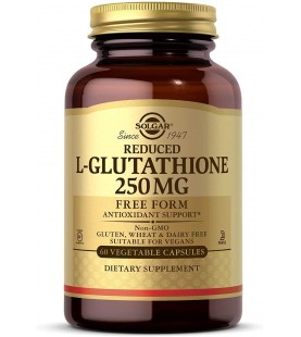 Solgar – Reduced L-Glutathione 250 mg, 60 Capsules