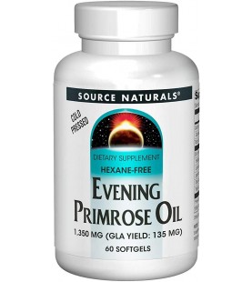 Source Naturals Evening Primrose Oil - 1350mg - 60 Softgels
