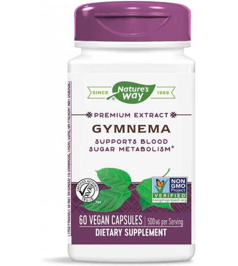 Nature's Way Gymnema Capsules, 500 mg, 60 Count