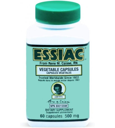 ESSIAC All-Natural Herbal Extract Capsules – 60 capsules