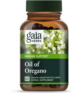 Gaia Herbs, Oil of Oregano, Immune and Intestinal Support, 60 Count.