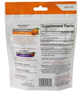 Quantum Health TheraZinc Blood Orange Lozenges, 18 Ct.