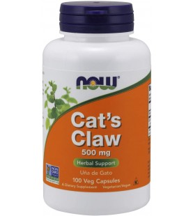 NOW Supplements, Cat's Claw 500 mg, 100 Veg Capsules