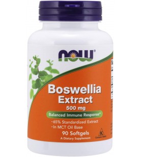 NOW Supplements, Boswellia Extract 500 mg, 90 Softgels