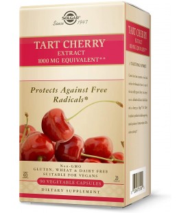 Solgar Tart Cherry 1000 mg, 90 Vegetable Capsules