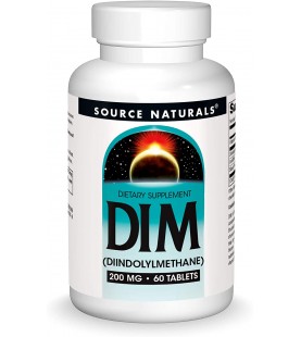 Source Naturals DIM, Diindolylmethane 200mg, 60 Tablets