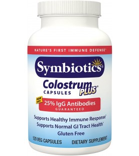 Symbiotics Colostrum Capsules Plus, 120 Capsules