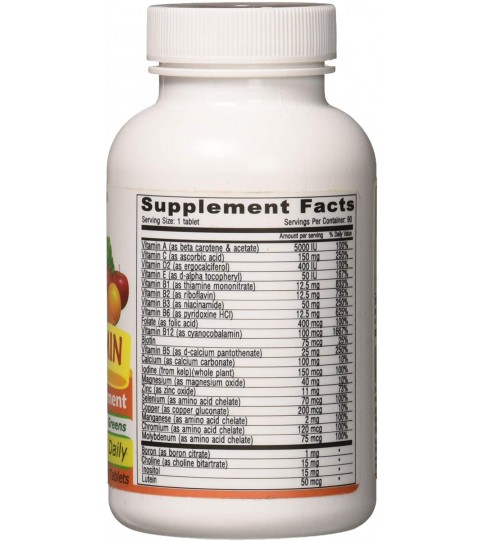 Deva Vegan Multivitamin and Mineral Supplement - 90 Tablets