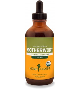 Herb Pharm Certified Organic Motherwort Liquid - 4 Ounce