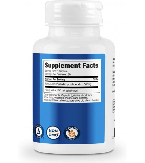 Nutricost Tudca 500mg, 30 Capsules