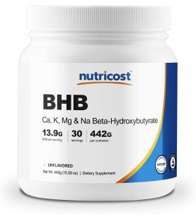 Nutricost Keto BHB Exogenous Ketones 4-in-1 (30 Serv)