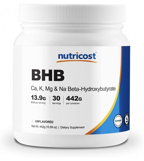 Nutricost Keto BHB Exogenous Ketones 4-in-1 (30 Serv)