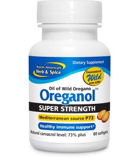 North American Herb & Spice Super Strength Oreganol P73-60 Softgels