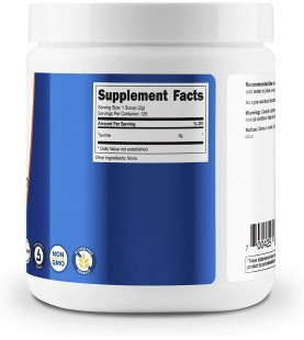 Nutricost Taurine Powder 250 Grams - 125 Servings, 2000mg