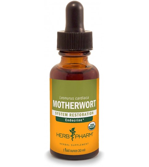 Herb Pharm Certified Organic Motherwort Liquid - 4 Ounce