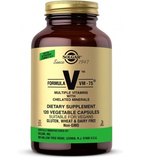 Solgar – Formula VM-75, 120 Vegetable Capsules
