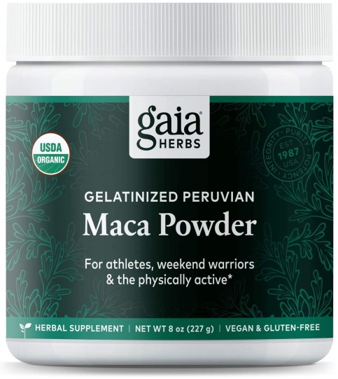 Gaia Herbs Organic Maca Powder, 8 Ounce