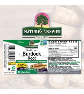 Nature's Answer Burdock Root, 1oz