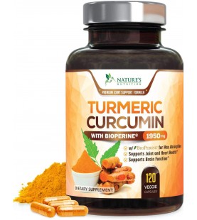 Turmeric Curcumin with BioPerine 120 capsules