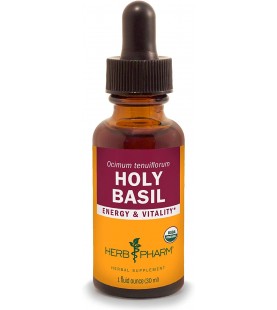 Herb Pharm Certified Organic Holy Basil - 1 Ounce