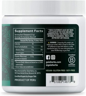 Gaia Herbs Organic Maca Powder, 8 Ounce