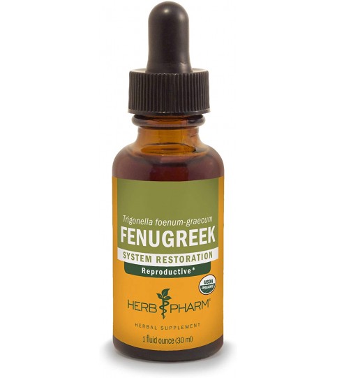 Herb Pharm Certified Organic Fenugreek - 1 Ounce