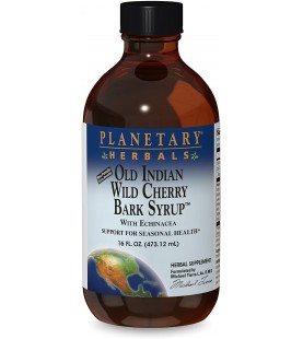 Planetary Herbals Old Indian Wild Cherry Bark Syrup With Echinacea - 16 oz