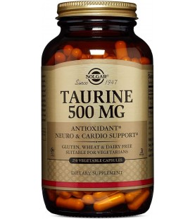 Solgar - Taurine 500 mg Vegetable 100 Capsules