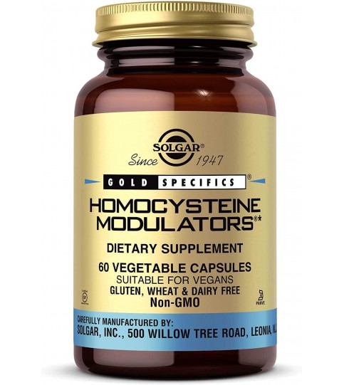 Solgar – Homocysteine Modulators, 60 Capsules